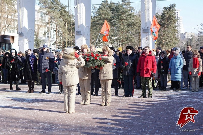 Акция &quotОбелиск&quot прошла в Хабаровске Юнармия-  город Хабаровск