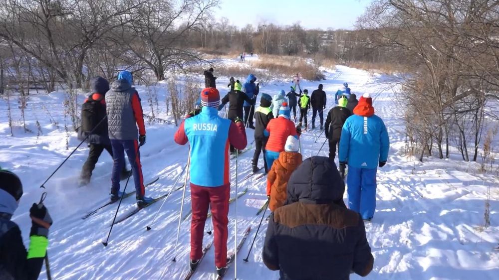 Народная лыжня в парке «Северный» в Хабаровске открыта