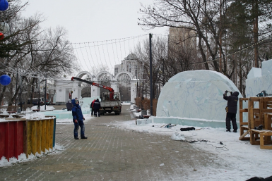 Почтовый ящик для писем Деду Морозу появился на главпочтамте Хабаровска1