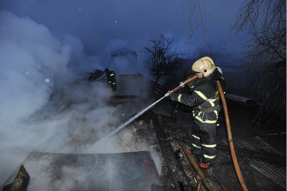 Пожар в дачном доме Комсомольского района ликвидировали за час0