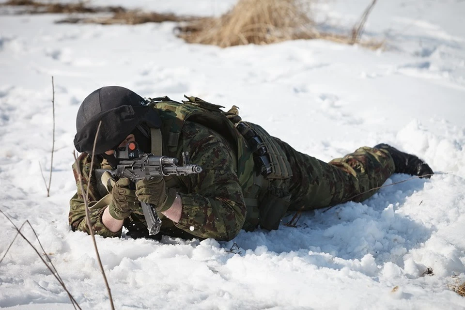 Военнослужащие ВВО выполнили стрельбы из штатного оружия в Хабаровском крае0