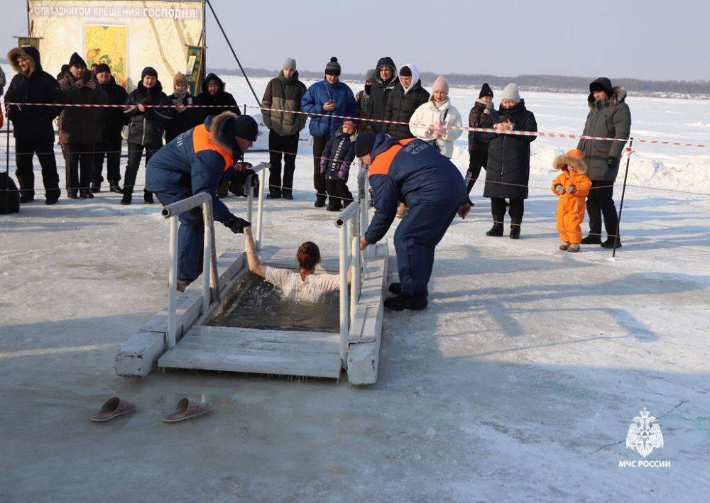 Праздник Крещения Господня отметили хабаровчане