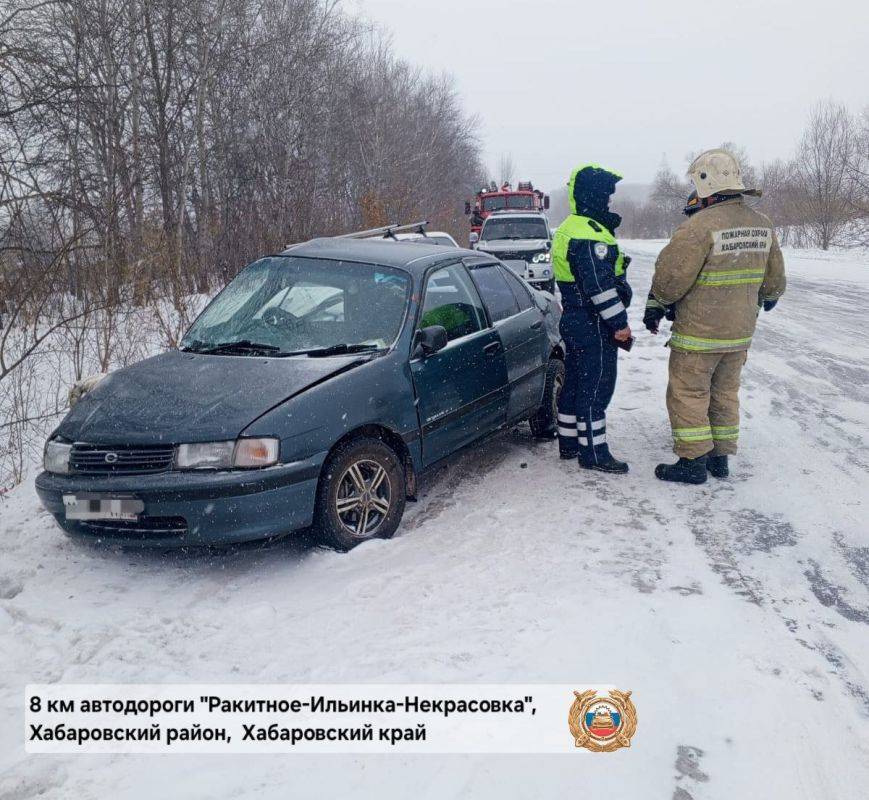 В Хабаровском районе в столкновении на встречной полосе погиб водитель