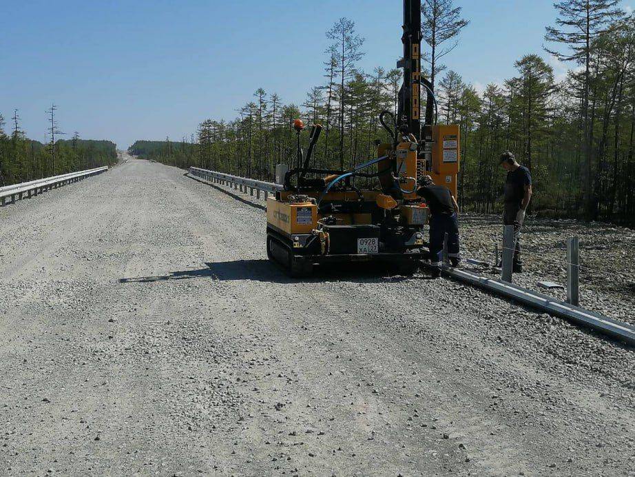 В крае продолжаются работы на автодороге «Комсомольск-на-Амуре – Чегдомын»