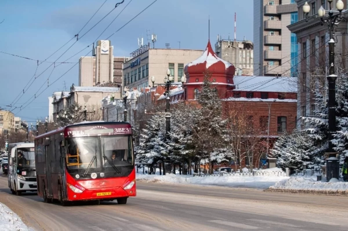 Автобусный билет в Хабаровске подорожает до 57 рублей0