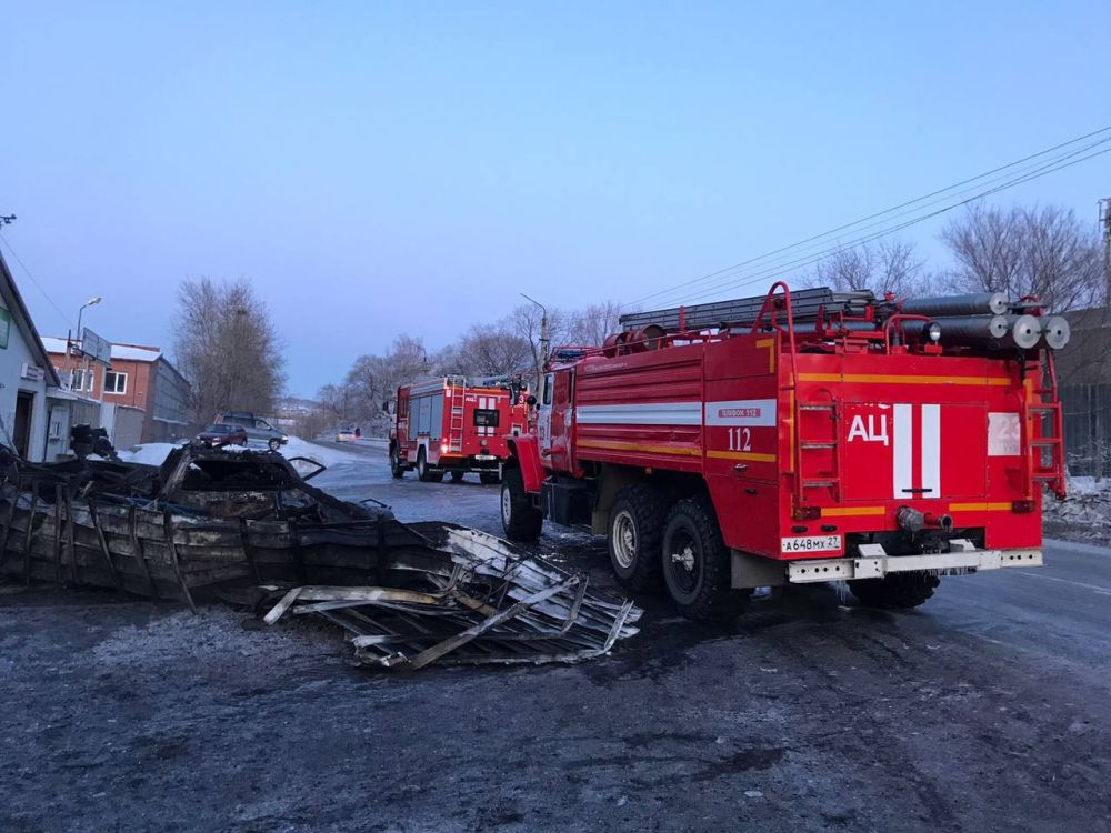 В Амурске прокуратура контролирует ход проверки, проводимой в связи с пожаром в автосервисе