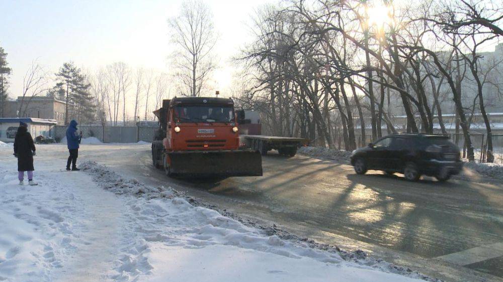 Мэр Хабаровска взял на контроль уборку снега в посёлке Горького