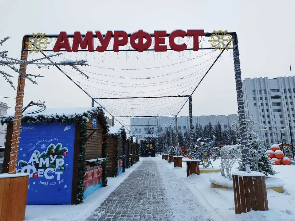 Больше 52 тысяч человек посетили «АмурФест. Зима» в Хабаровске0