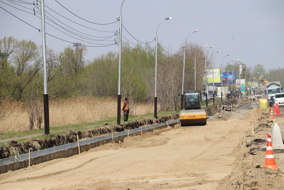 Главные автодороги Хабаровска продолжат ремонтировать по новому нацпроекту «Инфраструктура для жизни»