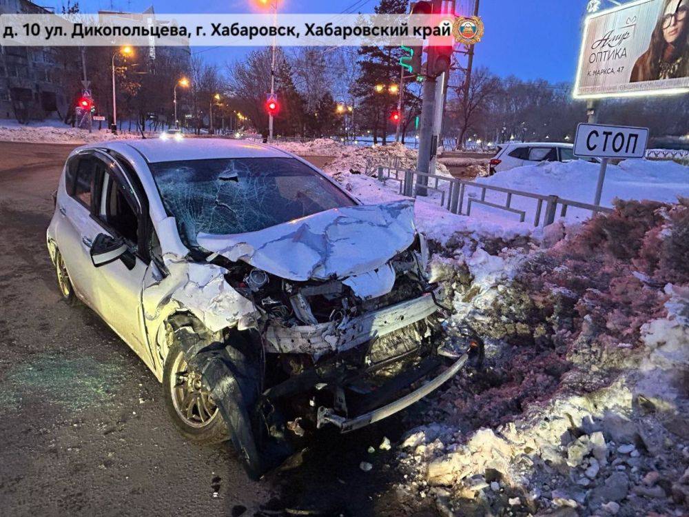 В ночном столкновении в краевой столице пострадали 5 человек