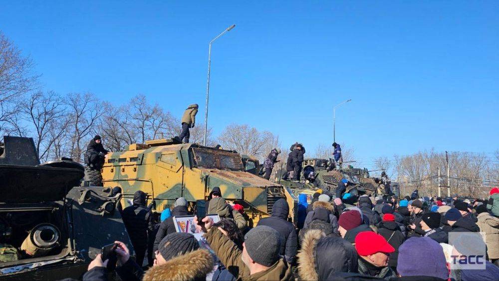 Выставка трофейной техники ВСУ и НАТО открыта в Хабаровске