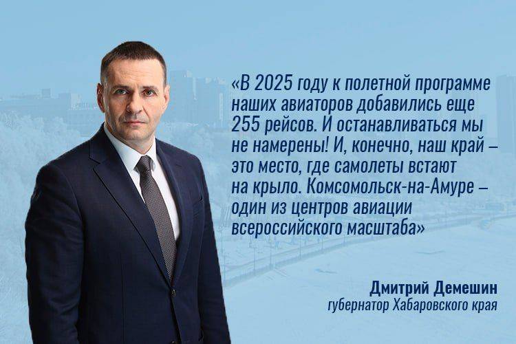 Дмитрий Демешин: «Мы поздравляем тех, для кого небо – призвание и неотъемлемая часть жизни»