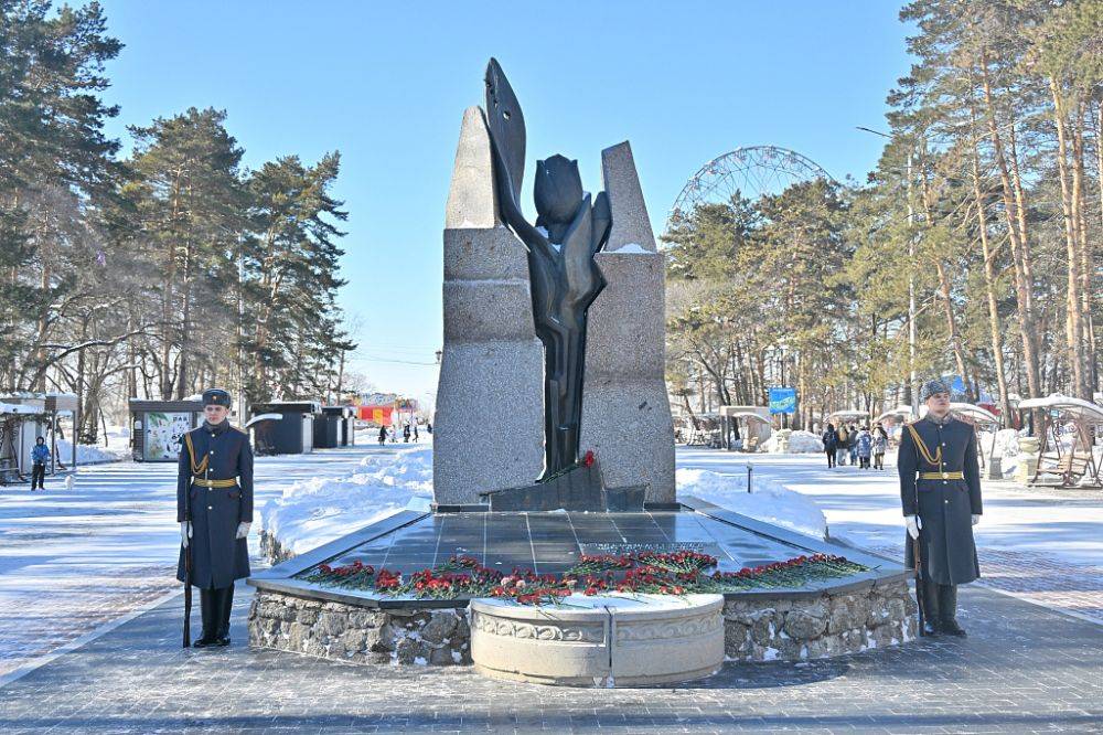 В Хабаровске почтили память земляков, погибших при исполнении интернационального долга