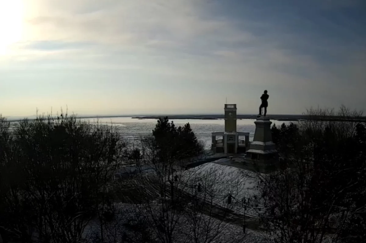 3 февраля в Хабаровске – снег, мороз и нежелание выходить из дома0