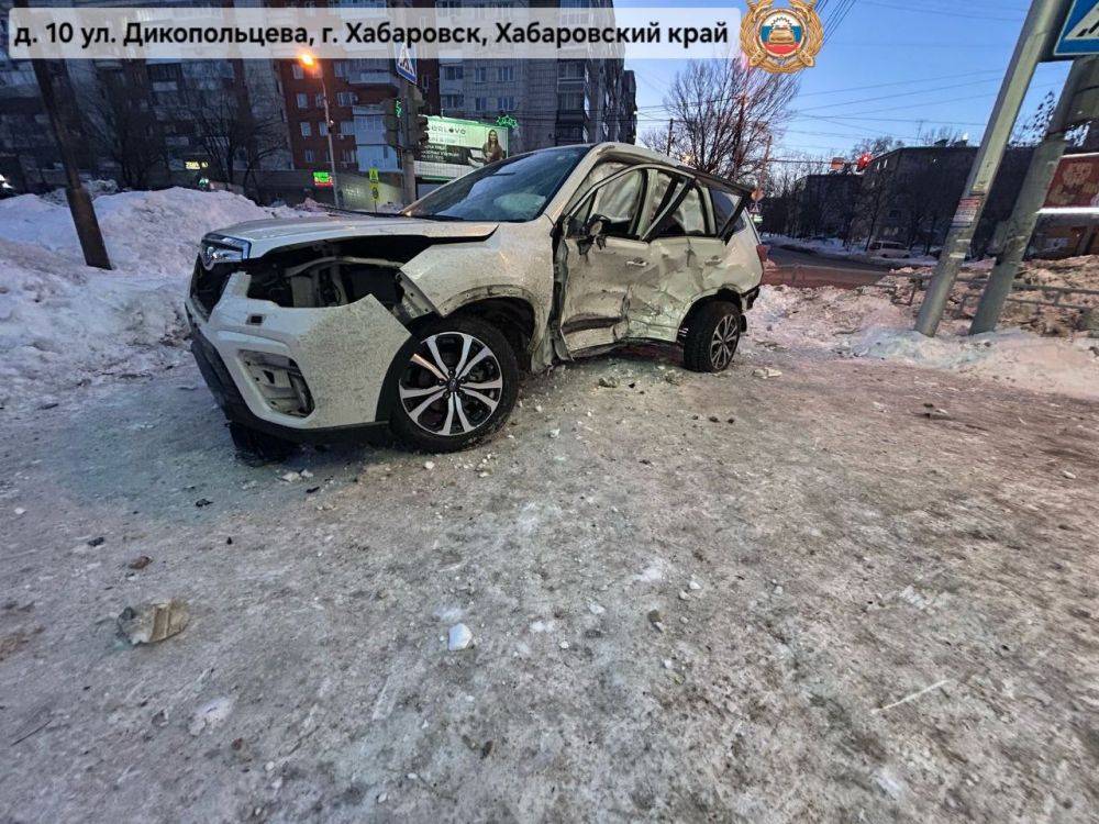 В Хабаровске 5 человек пострадали в ДТП из-за пьяной женщины за рулем