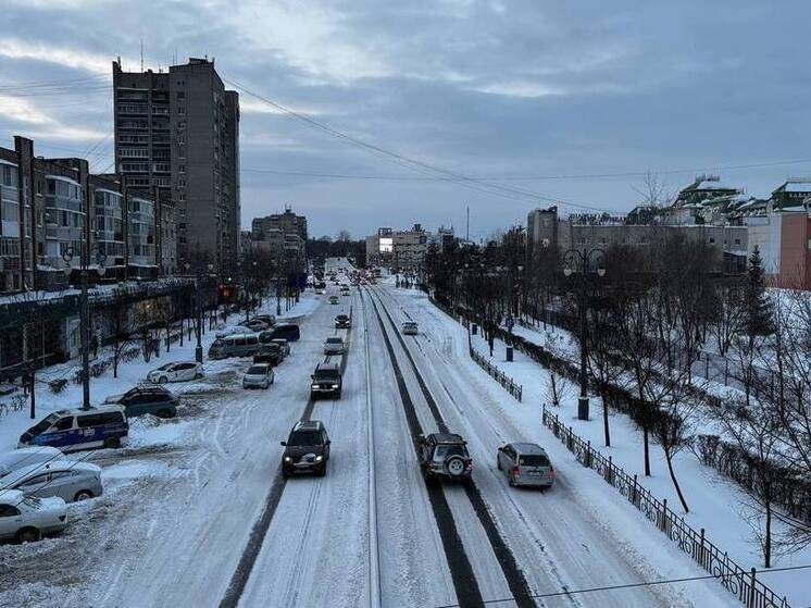 В Хабаровске 22 февраля температура днем от -8 до -10 градусов