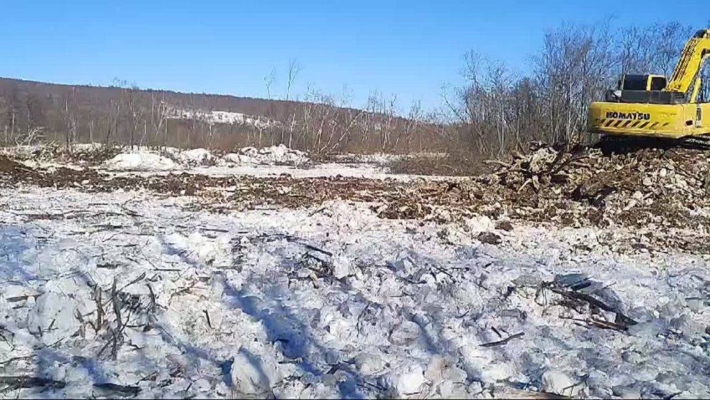 Реку Дюанка, засыпанную грунтом, приведут в порядок