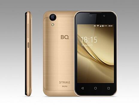 BQ Strike Mini — новый российский смартфон всего за 2990 руб.