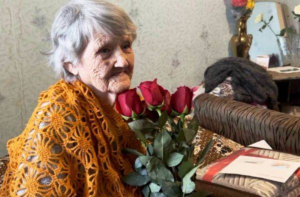 95-летний юбилей отмечает ветеран и труженица тыла, хабаровчанка Евдокия Бутова