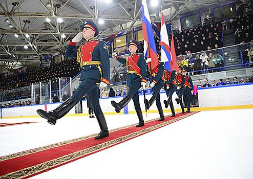 Команда ВВО «Штурмовик» одержала победу в хоккейном матче памяти Героя России майора Романа Филипова