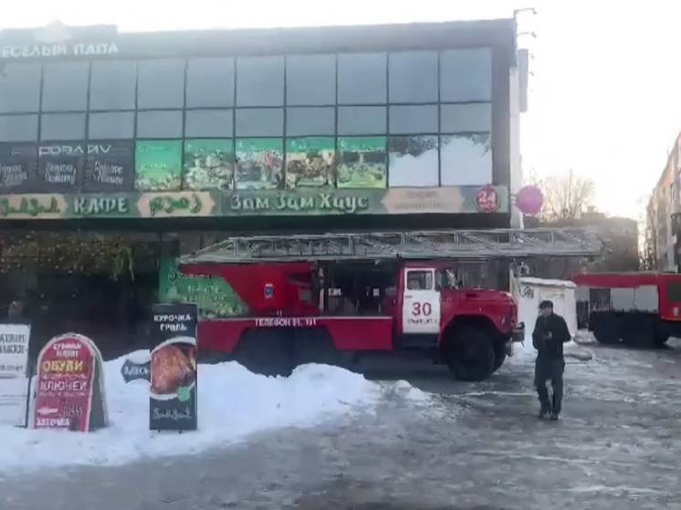 Пожар в кафе ликвидировали хабаровские спасатели