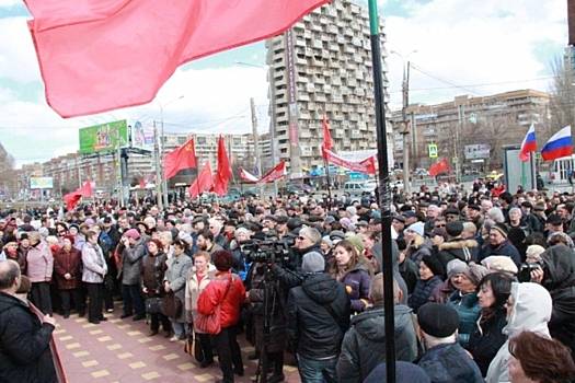 Самара 1 мая: участники марша протеста пойдут с праздничной демонстрацией