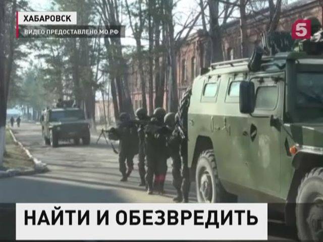 Видео учений спецназа по ликвидации "террористов"