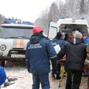 В результате ДТП на заснеженной трассе в Хабаровском крае пострадали шестеро