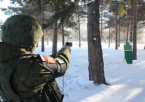 Военная полиция ВВО впервые провела тактико-специальное учение с применением оружия нелетального действия